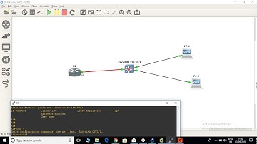 DHCP Configuration Using GNS3