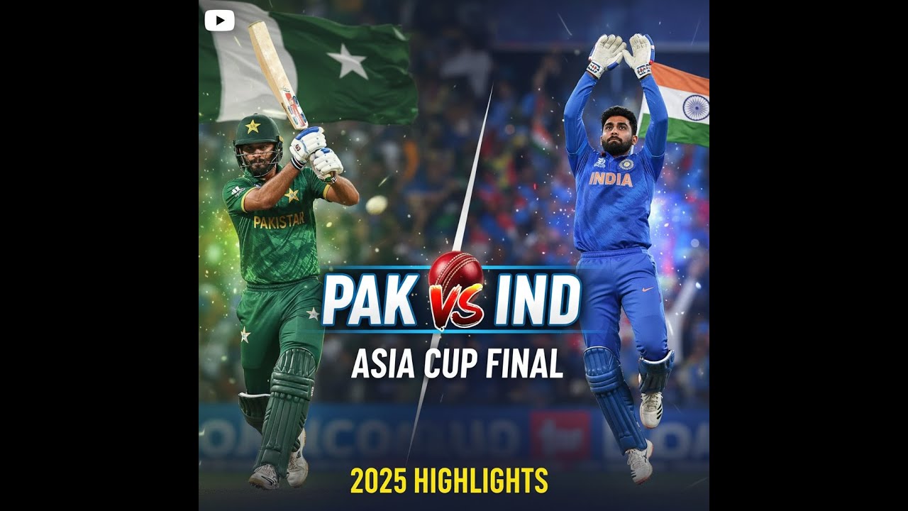 Pak vs Ind Asia Cup Final 2025 Highlights Part 2 #pakvsindia # ...