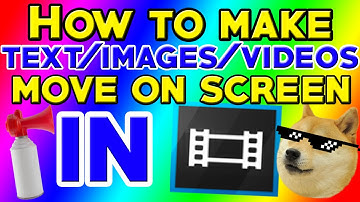 Sony Vegas 14 Tutorial:How to Make Text/Images/Videos Move on Screen