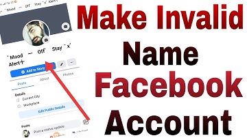 Make Invalid Name Facebook Account Trick 2020 ll ( Technical Yousaf )