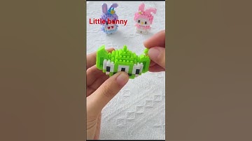 lets build a bunny using block toys #buildingblocks #bunny #handsonactivitites #lego #diy #toys