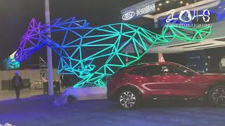 SMPTE Setup MADRIX anminglilighting ford mustang    Watchout control MADRIX MTC SMPTE timecode