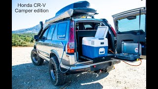 Honda CRV modified  Camper edition