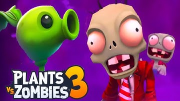 Plants vs. Zombies 3 - Gameplay Walkthrough Part 2 - Crazy Zombies are Back