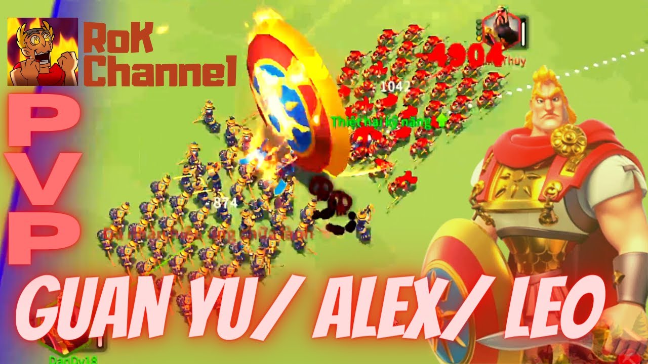 Guan Yu /Alex vs Guan Yu /Leo Rise of Kingdoms