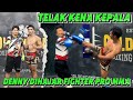 Denny sparing kick boxing vs rizal zulmi fighter mma pro