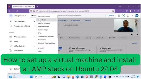 How to setup compute engine instance and install Linux, Apache, MariaDB, PHP (LAMP) on Ubuntu 22.04