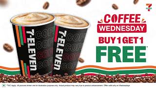 7-Eleven Coffee Wednesdays Are Here