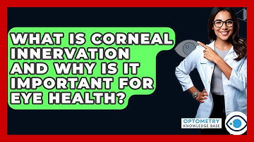What Is Corneal Innervation And Why Is It Important For Eye Health? - Optometry Knowledge Base