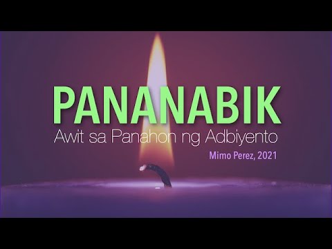 PANANABIK  Communion song for Advent Misa de Gallo