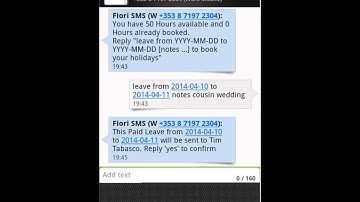 SAP SMS Builder - an SMS application for Fiori