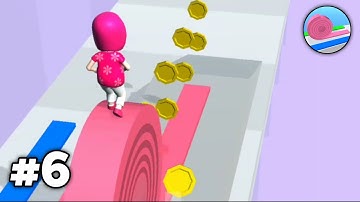 LAYERS ROLL 🔥🧻🔥 ALL LEVELS GAMEPLAY ANDROID, IOS PART 6