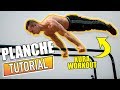 HOW TO LEARN PLANCHE WITH KURA WORKOUT (Tutorial)