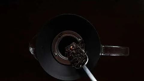 making tea but it's overly dramatic