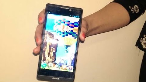 Intex aqua star II 16 GB  Password Reset or Recovery