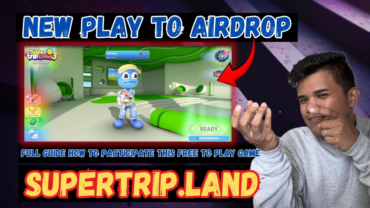 SUPERTRIP.LAND NEW FREE TO PLAY TO AIRDROP | Tagalog Guide - YouTube