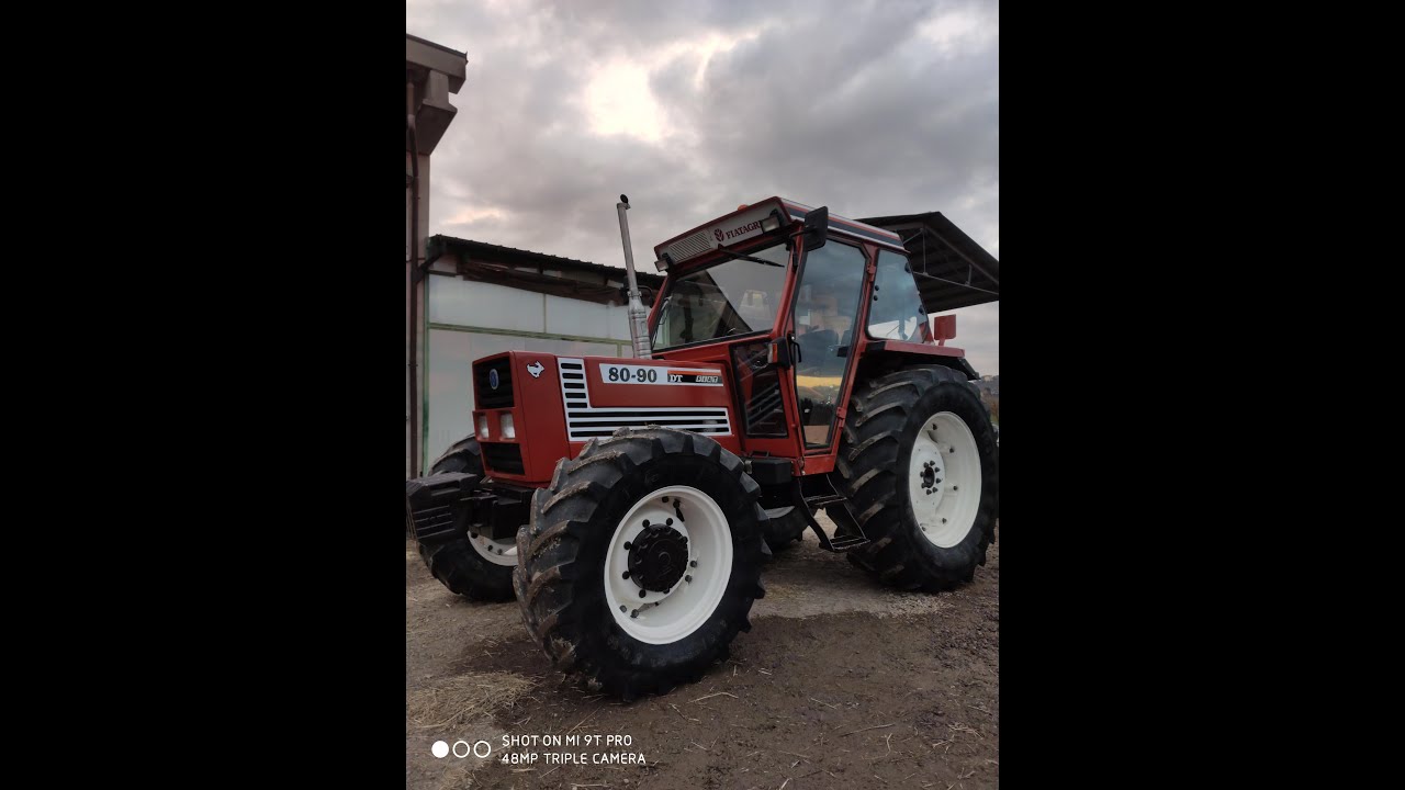 Fiatagri 80-90 DT Hi-Lo 40Kmh 1990 80cv 