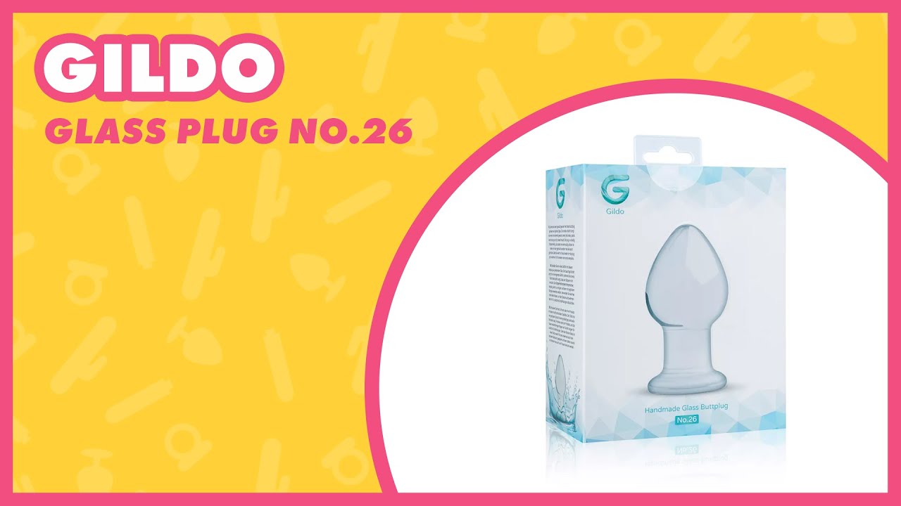 Gildo Glass Plug No.26 Review ✨ Heavy & Smooth Explained | EasyToys 💗 EasyToys