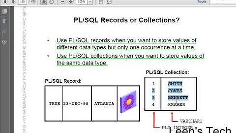 Beginner to Expert PL/SQL 11g Tutorial in Bangla: Fundamentals Lesson#6 Part#1 |PLSQL Records