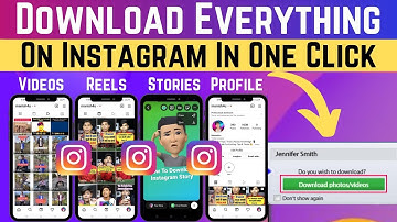 How to download Instagram all profile posts in one click with full resolution