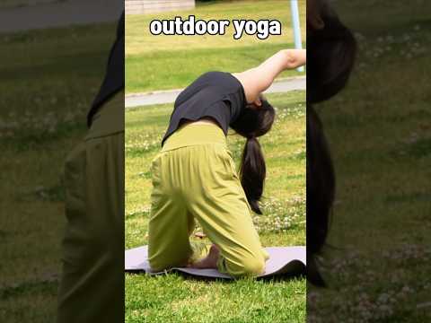 outdoor yoga season <strong>spring</strong> #요가 #yoga #야외요가