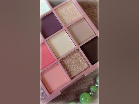 Палетка теней Stellary ROSE NAKED. Свотчи. - YouTube