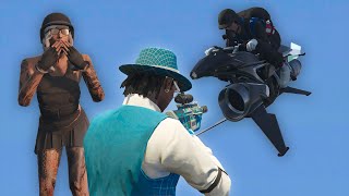 Cringe GTA E Couple Tries To Jump Me...