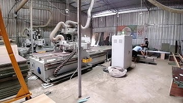 Sản xuất nội thất bằng máy cnc. Gỗ công nghiệp mdf. Mfc. Hdf