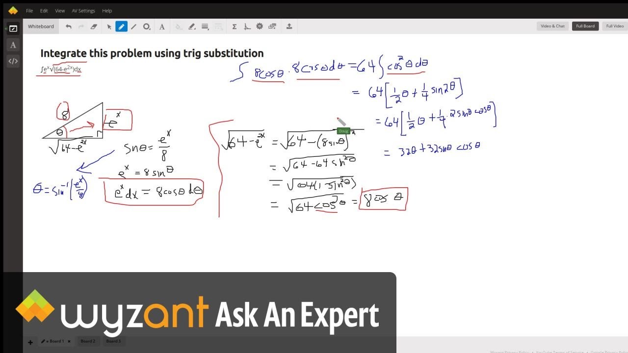 Find The Antiderivative Using Trig Substitution Of An Integrand find-the-antiderivative-using-trig-substitution-of-an-integrand