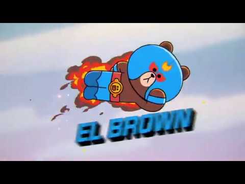 EL BROWN, SALLY LEON and LEONARD CARL / BRAWL STARS X LINE ...