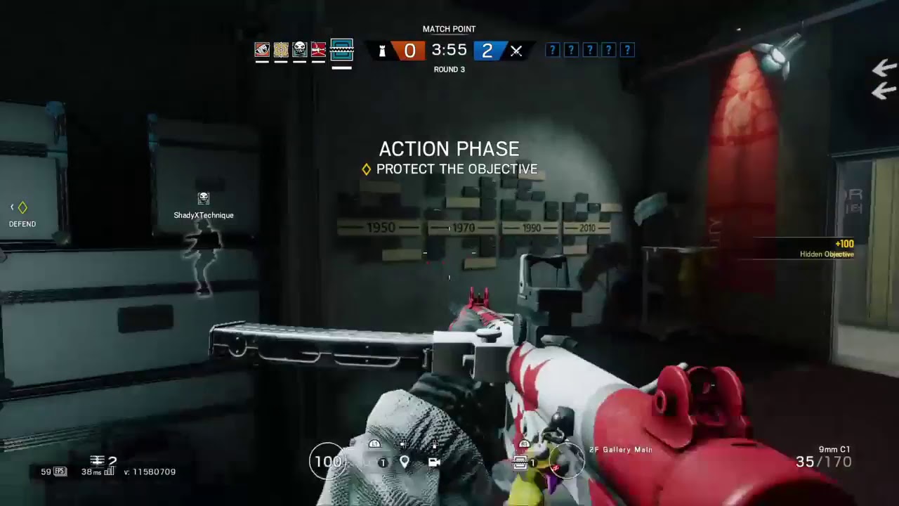 Messing around in Rainbow 6 siege - YouTube