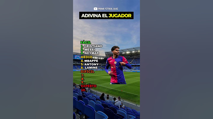 ¿Puedes adivinar los 10 Jugadores de Fútbol? ⭐