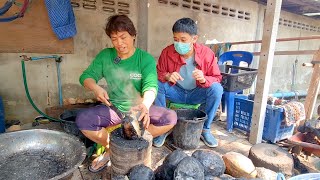 มือเหล็กท้าไฟ มะพร้าวน้ำหวานเผาสูตรโบราณ | เอิร์ธสดชื่น เหมาแจกฟรี