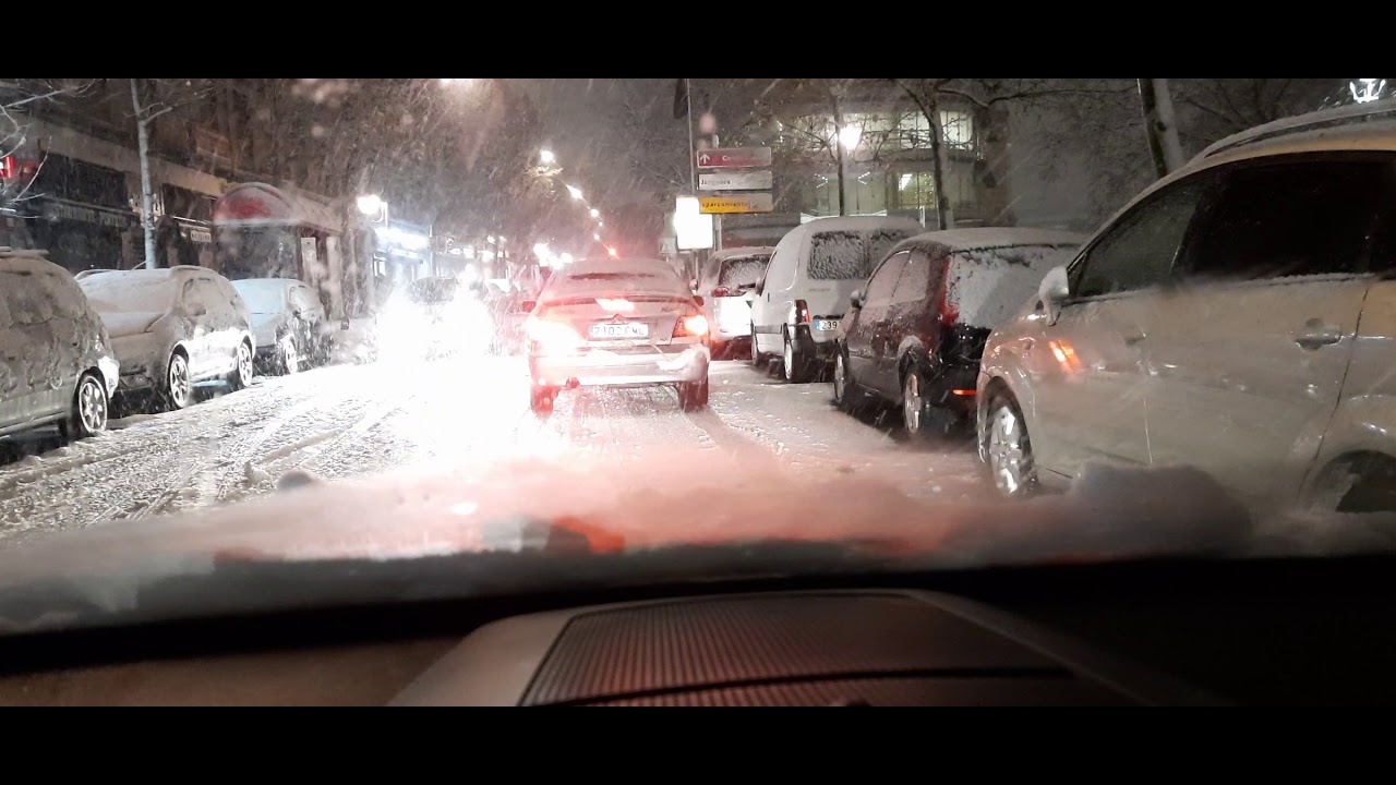 la gran nevada de Madrid 🇪🇸 #mostoles #alcorcon