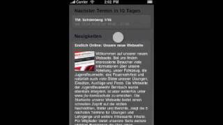 iPhone WebApp Feuerwehr Bernbach screenshot 4