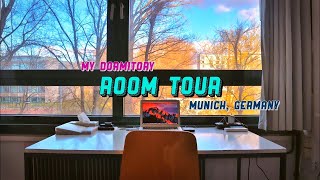My €300 STUDENT DORMITORY ROOM TOUR | Munich, Germany