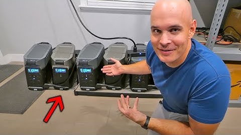 MY HOME IS NOW BATTERY POWERED - EcoFlow Delta Pro