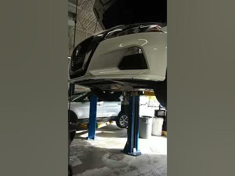 2019 Nissan Altima Oil filter location - YouTube