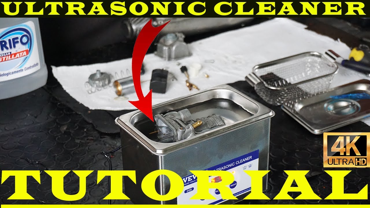 PULIZIA CARBURATORE AD ULTRASUONI ( TUTORIAL )