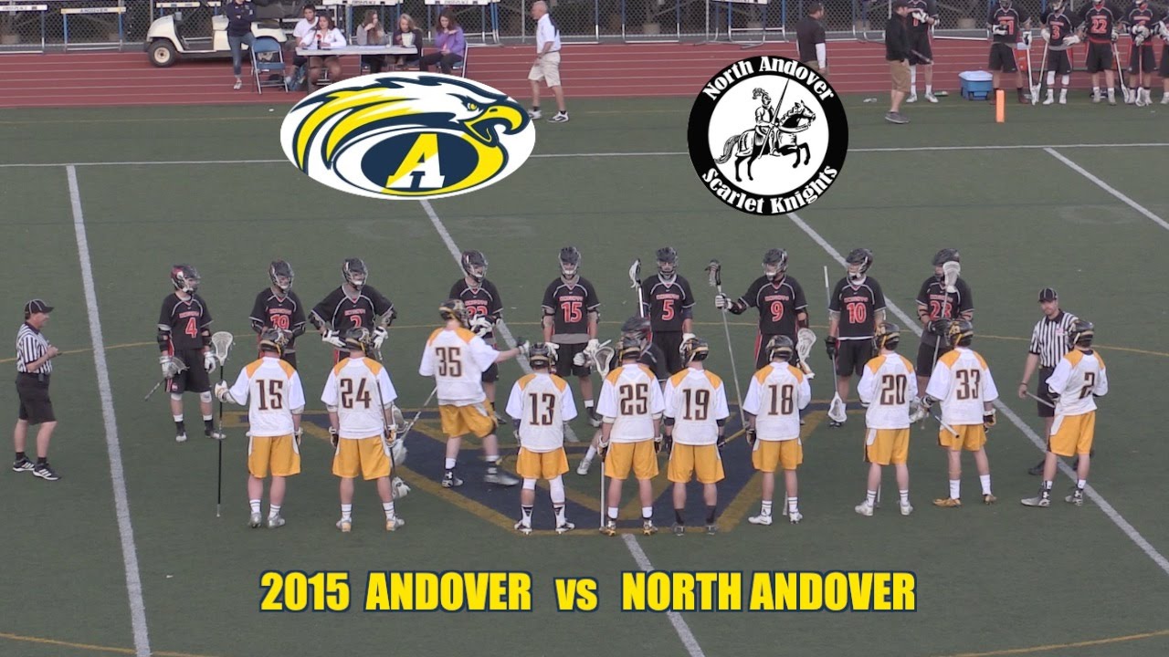 2015 Andover High School Lacrosse vs North Andover YouTube