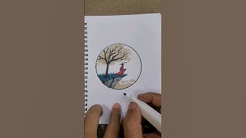 Easy drawing || Vẽ tranh đơn giản #easydrawing #vetranh #dayve