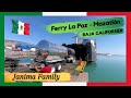 Cruzando con el 🚢FERRY de la PAZ a MAZATLAN con 🚌AUTOCARAVANA con Baja Ferries | ⌚Tiempo y 💲Costo