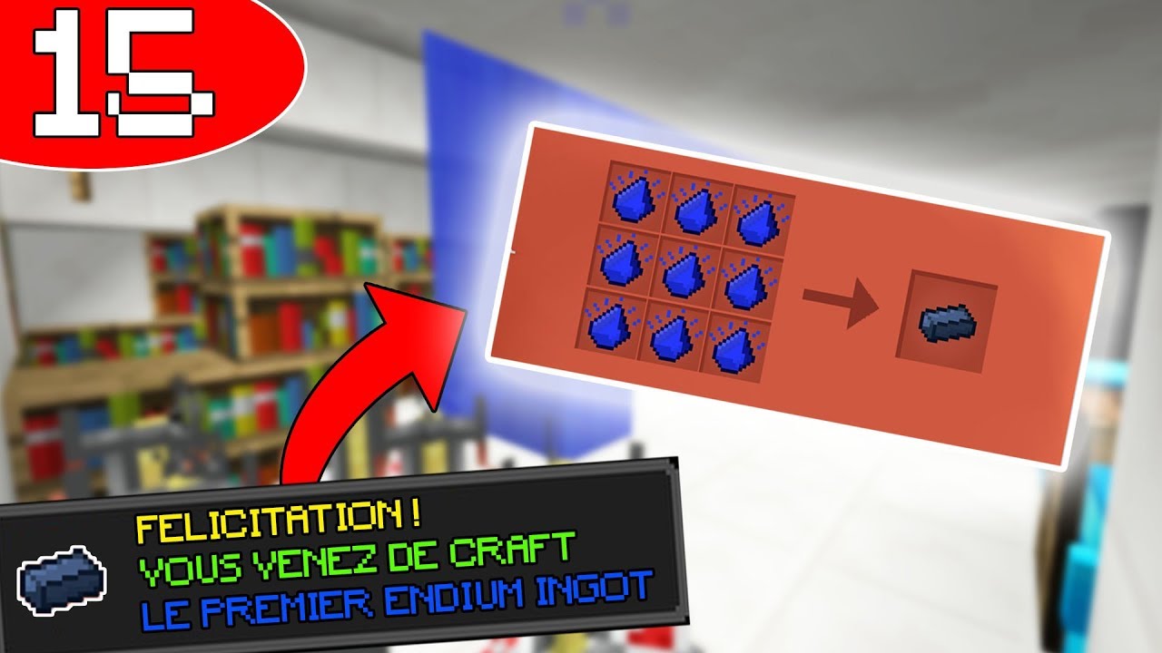 J'AI CRAFTÉ LE PREMIER ENDIUM INGOT DU SERVEUR ! - Episode 15 Paladium V6