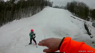 Горные лыжи, обучение, катание, школа, казань