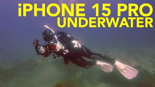 Shooting with iPhone 15 Pro Underwater