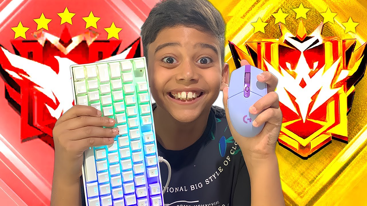 FINALMENTE MEU IRMÃOZINHO PEGOU ELITE PELA PRIMEIRA VEZ NO FREE FIRE! 😍