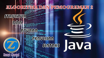 Struktur Dan Aturan Penulisan Sintaks Program Java