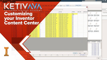 How to Customize your Inventor Content Center | Autodesk Virtual Academy