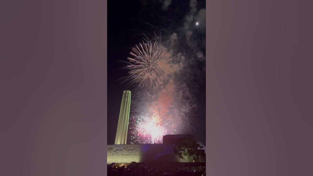 Memorial day fireworks finale at the World War I national Museum in Kansas City, Missouri YouTube