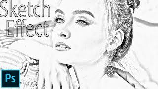 Adobe Photoshop Tutorial: How to Create Pencil Sketch Effect screenshot 4